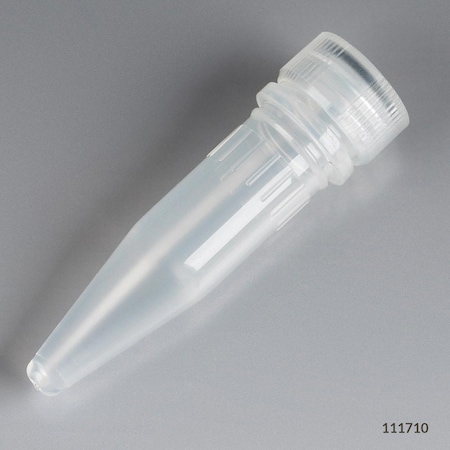 Globe Scientific Microtube, 1.5mL, Pp, Str, PK1000 111710