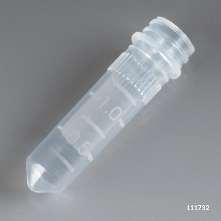 Globe Scientific Microtube, 2mL, Pp, PK1000 111732