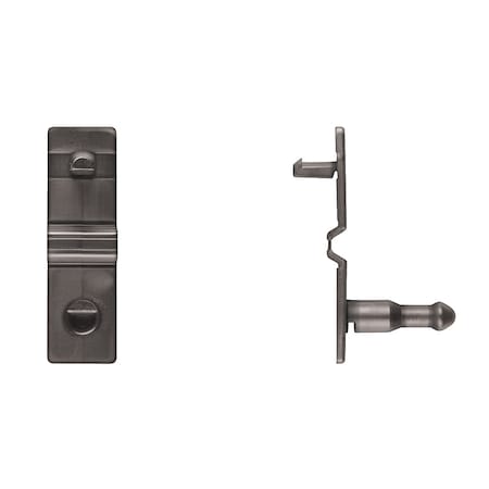 Disco Blk Nyln Fascia Pin Ret 3.3mm Panel Thick 19.7mm Stem PK15 11190PK