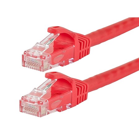 Monoprice Cat5E Patch Cable, 20 ft.Red 11202