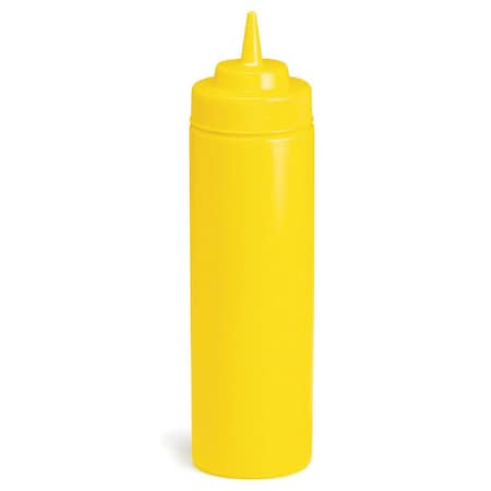Tablecraft Wide Mouth Mustard, 53 mm, Cone, 12OZ, PK12 11253M
