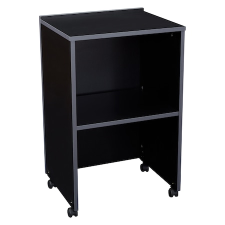 Oklahoma Sound AV Cart/Lectern Base, Black 112-BK