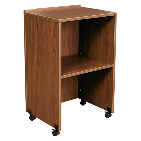 Oklahoma Sound AV Cart/Lectern Base, Medium Oak 112-MO