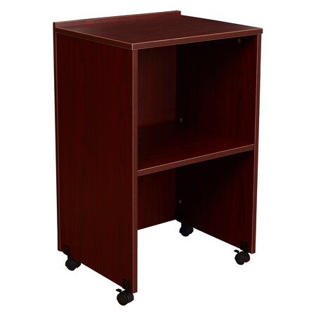 Oklahoma Sound AV Cart/Lectern Base, Mahogany 112-MY