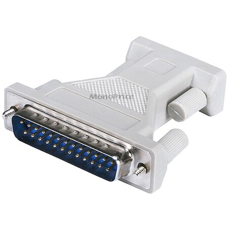 Monoprice Db9F/Db25M, Adaptor, Molded 1133