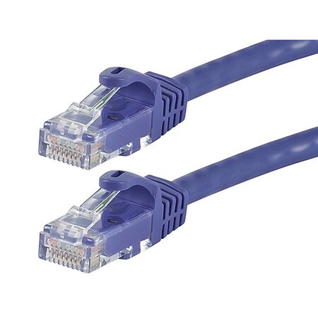 Monoprice Cat5E 24AWG Utp Patch Cable, 3 ft.Purple 11333