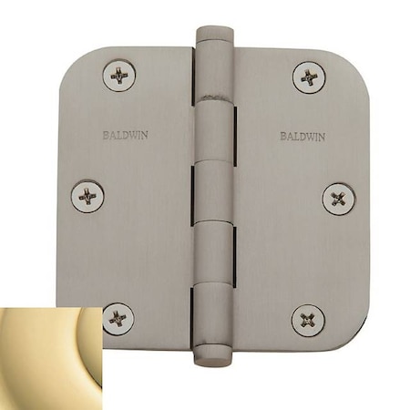 Baldwin Unlacquered Brass Door and Butt Hinge 1135.031.I