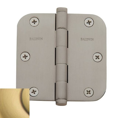 Baldwin Estate Satin Brass with Brown Full Mortise 1135.060.I