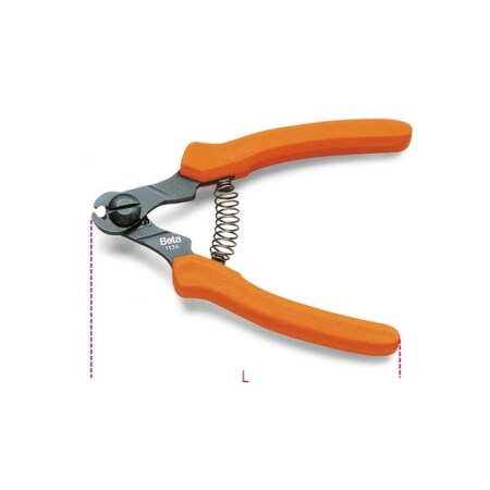 Beta 165mm Cable Cutter, for Steel Cable 011360001