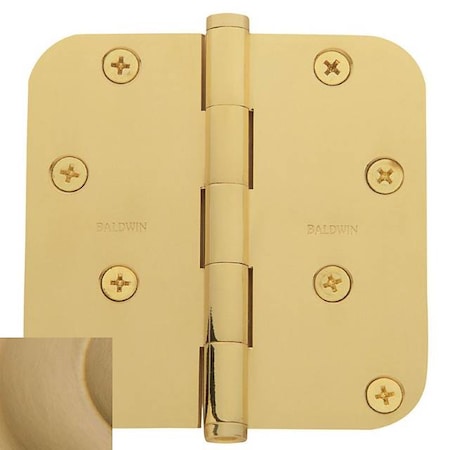 Baldwin Door and Butt Hinge, Brass, Mortise Mounting, Vintage Brass 1140.033.I