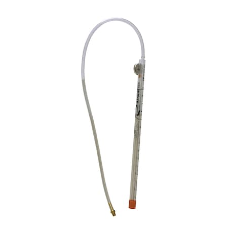 Uniweld Water Manometer, 0-15" Water Column 11482