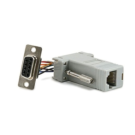 MONOPRICE Db9F/Rj 45, Modular Adaptor 1152