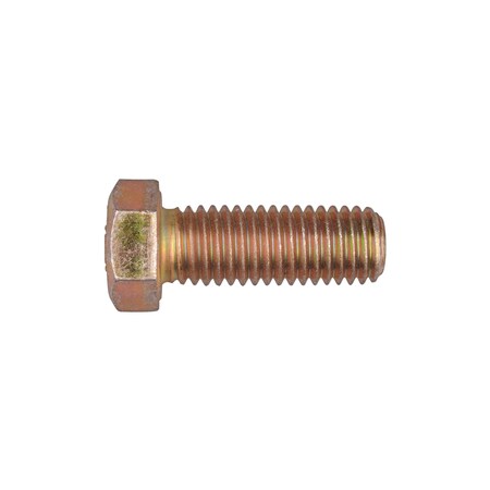 Disco Grade 8, 9/16"-12 Hex Head Cap Screw, Zinc Yellow Steel, 1-1/2 in L 11540PK