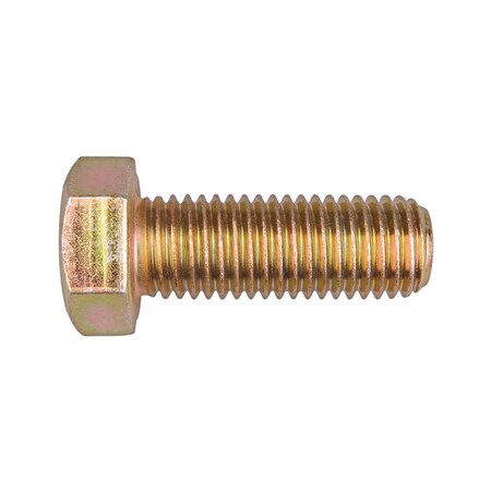 Disco Grade 8, 3/4"-10 Hex Head Cap Screw, Zinc Yellow Steel, 2 in L 11579PK