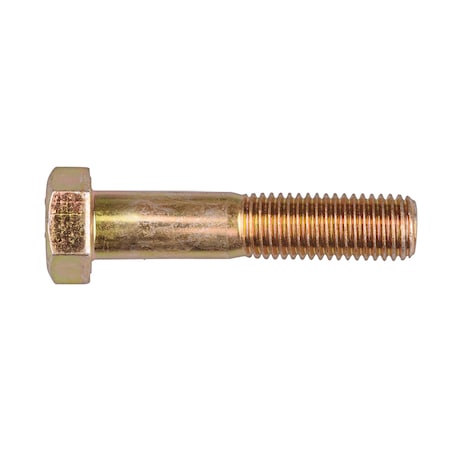 Disco Grade 8, 3/4"-10 Hex Head Cap Screw, Zinc Yellow Steel, 3-1/2 in L 11584PK