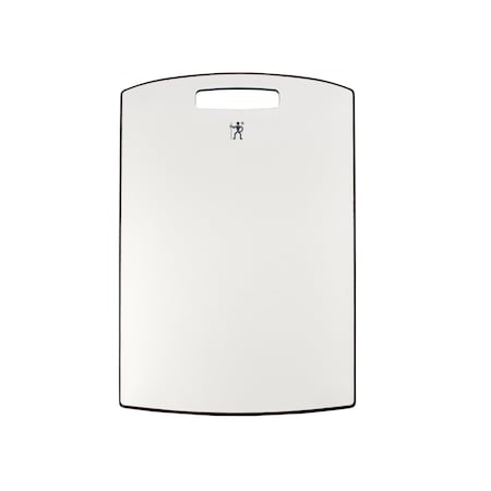 Zwilling J.A. Henckels Medium White Cutting Board, Gray Border,  11592-201