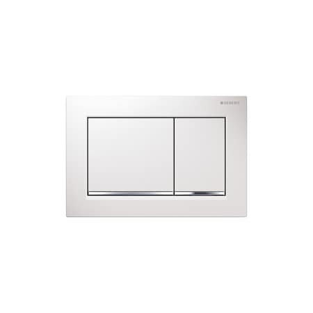 Geberit Act Pl Omega30 Dual Pl W/Bright Chr/W 115.080.KJ.1
