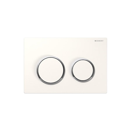 Geberit Act Pl Omeag20 Dual Pl W/Bright Chr/W 115.085.KJ.1