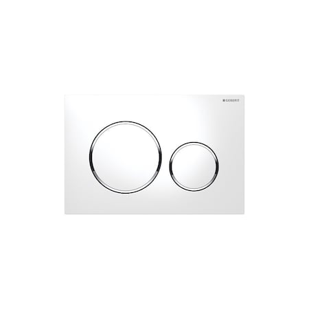 Geberit Act Pl Sigma20 Dual Pl W/Bright Chr/W 115.882.KJ.1