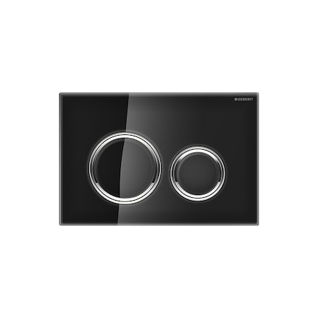 Geberit Act Plate Sigma21 Glass Black 115.884.SJ.1