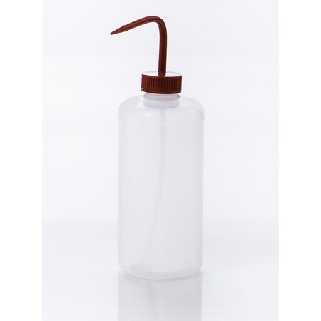 Sp Bel-Art LDPE Narrow-Mouth Wash Bottle, Red, PK4 F11613-1000