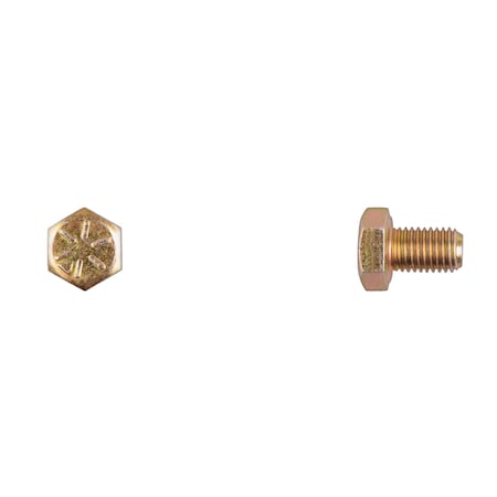 Disco Grade 8, 5/16"-24 Hex Head Cap Screw, Zinc Yellow Steel, 1/2 in L 11643PK