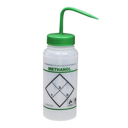 Sp Bel-Art Methanol 2-Color Wash Bottle, Sfty, PK6 F11646-0623