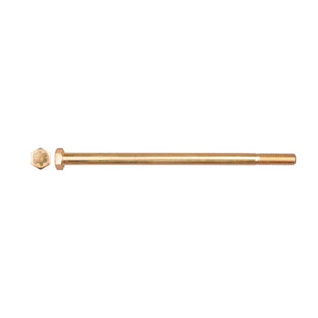 Disco Grade 8, 5/16"-24 Hex Head Cap Screw, Zinc Yellow Steel, 6 in L 11659PK