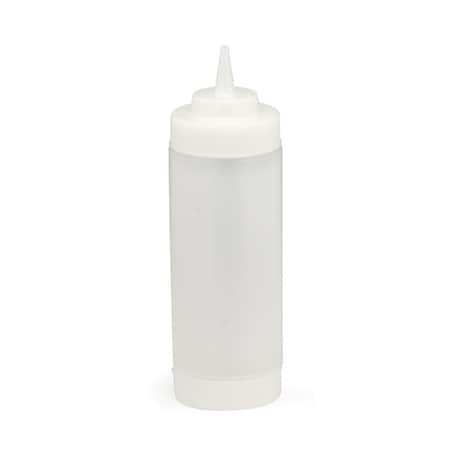 Tablecraft Dualway Wm Sqz Bottle, 63mm, 16OZ, PK12 11663CF