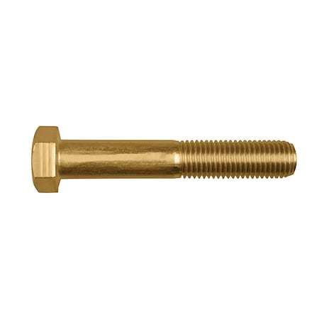 Disco Grade 8, 3/8"-24 Hex Head Cap Screw, Zinc Yellow Steel, 2-1/2 in L 11668PK