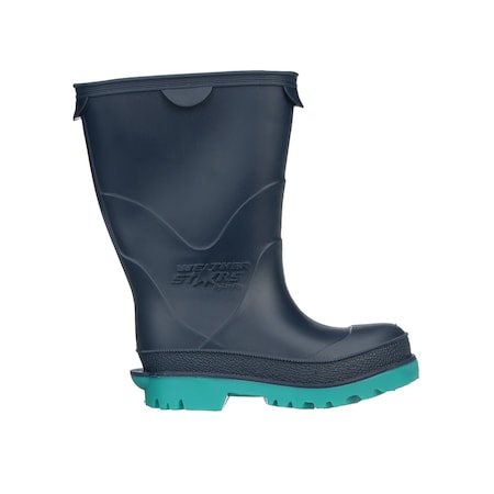 Tingley Kids Rain Boots, PVC, Polypropylene, Blue, 12 11668