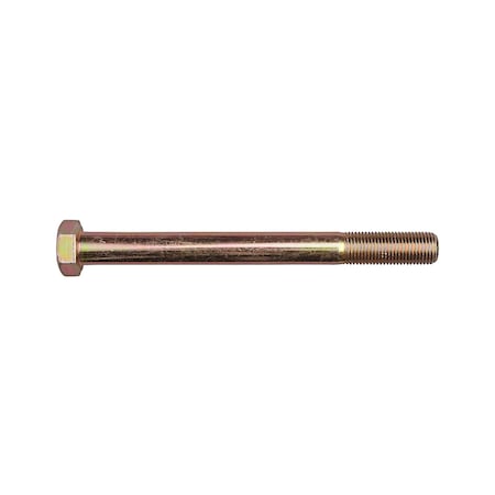 Disco Grade 8, 1/2"-20 Hex Head Cap Screw, Zinc Yellow Steel, 5 in L 11706PK