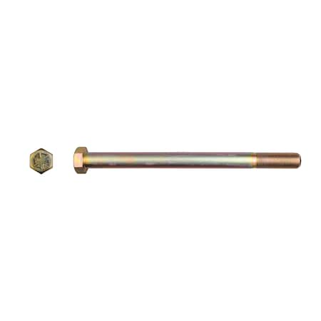 Disco Grade 8, 3/4"-16 Hex Head Cap Screw, Zinc Yellow Steel, 10 in L 11765PK
