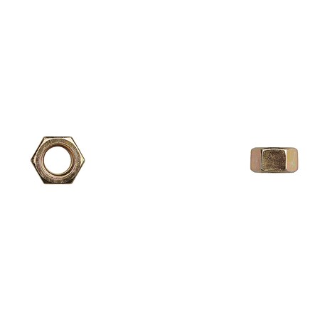 Disco Hex Nut, 5/16"-18, Grade 8, Zinc Yellow Plated 11797PK