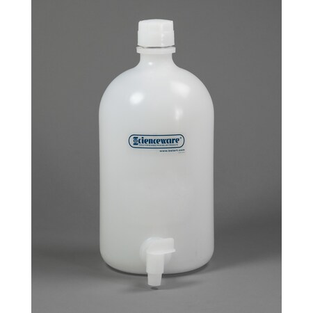 Bel-Art Hdpe Carboy, Spigot, 8 L, 2 gal. F11847-0020
