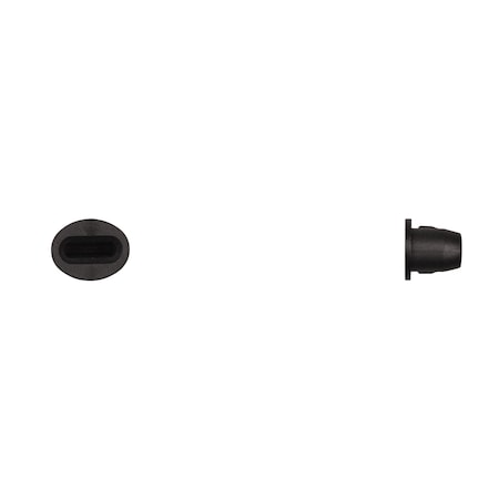 Disco Blk Nyln Cowl Vent Nuts No 6 to No 8 Screw Size PK25 11863PK