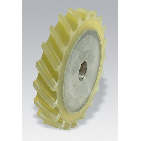 Dynabrade Contact Wheel, Scp Face, 90 Duro Urethane 11889