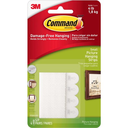 Command Small Picture Hanging Strips172, PK27 17202