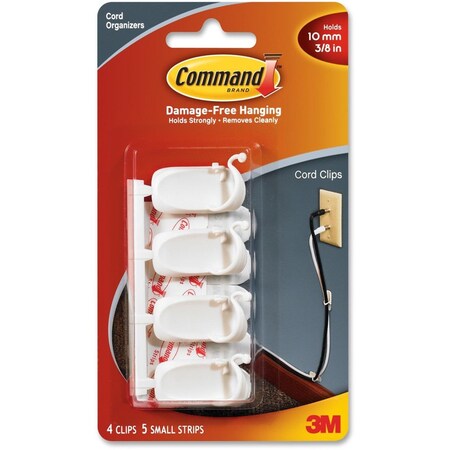 Command Outdoor Rope Light Clips, 17301CL, PK12 17301
