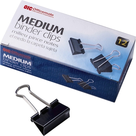 Oic Clip, Binder, Medium, PK12 99050
