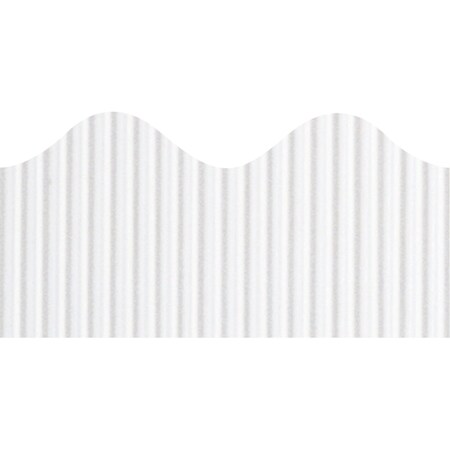 Bordette Border, 2.25" x 50 Ft., White 37014