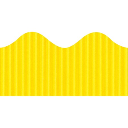 Bordette Border, 2.25" x 50 Ft., Canary 37084