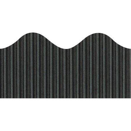 Bordette Border, 2.25" x 50 Ft., Black 37304