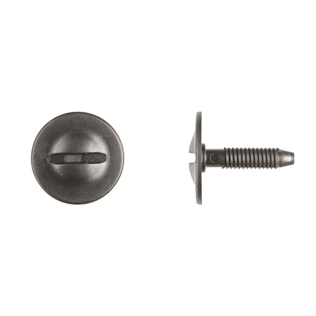 Disco Blk Nyln Slotted Grille Ret 5.7mm Stem Dia 25.5mm Stem PK25 11983PK