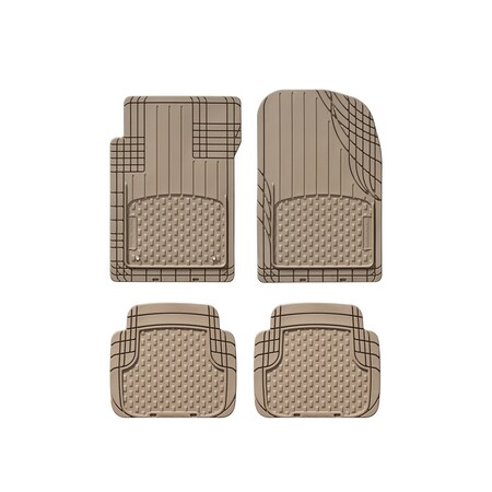 Weathertech All Vehicle Front/Rear OTH Mat Set, Tan 11AVMOTHST