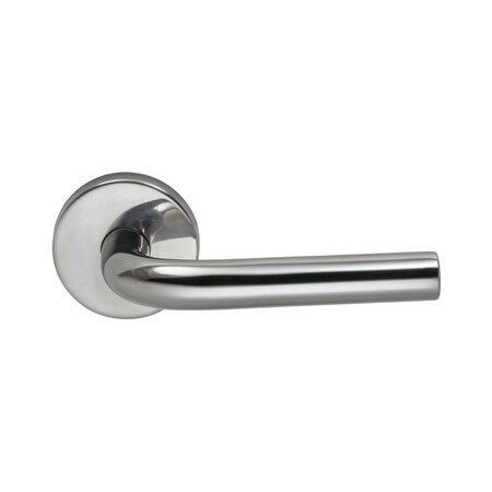 Omnia Stainless 11 Lever Pass 2-3/4" BS Full Lip 1-3/8" Door Bright SS 11/00AF.PA32