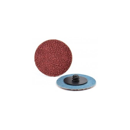 Arc Abrasives 2" Type R Aluminum Oxide, Compact Grain Quick-Lok Disc, 240 Grit 31659-5