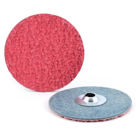 Arc Abrasives 3" Type S Ceramic Quick-Lok Disc, 120 Grit 31468-03