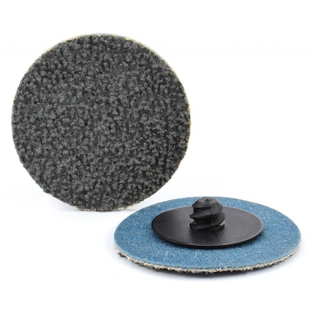 Arc Abrasives 2" Type R Silicon Carbide, Compact Grain Quick-Lok Disc, 80 Grit 31654-8