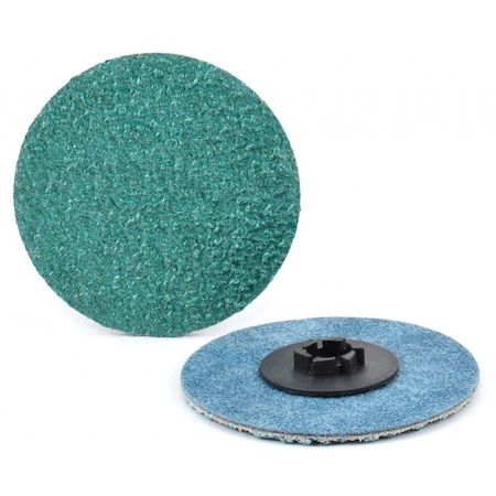 Arc Abrasives 3" Type P Zirconia Alumina Quick-Lok Disc, 36 Grit 319242-1